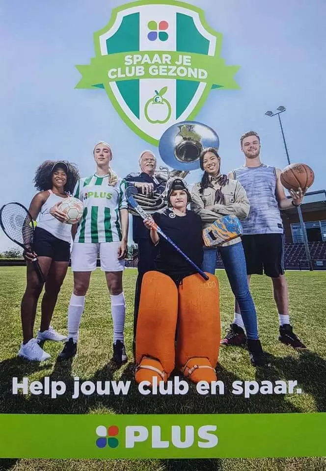 PLUS spaaractie